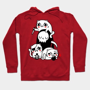 Death Is A Cat Person Hoodie